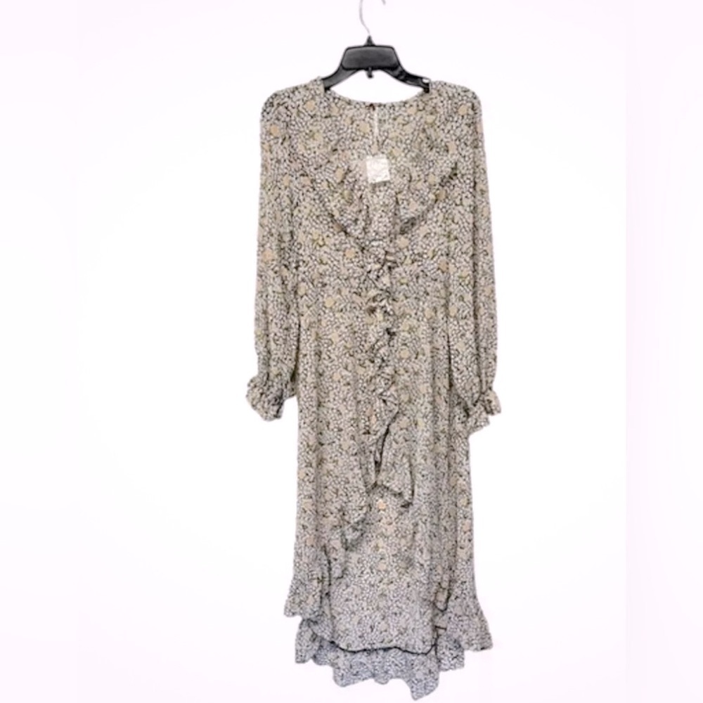 Free People Gigi Floral Maxi Tunic Top - Picture 13 of 15